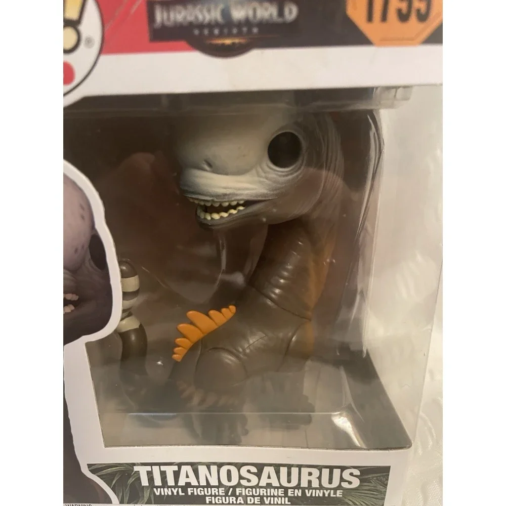 Funko Pop! Vinyl Movies Titanosaurus #1799 Jurassic World Rebirth New